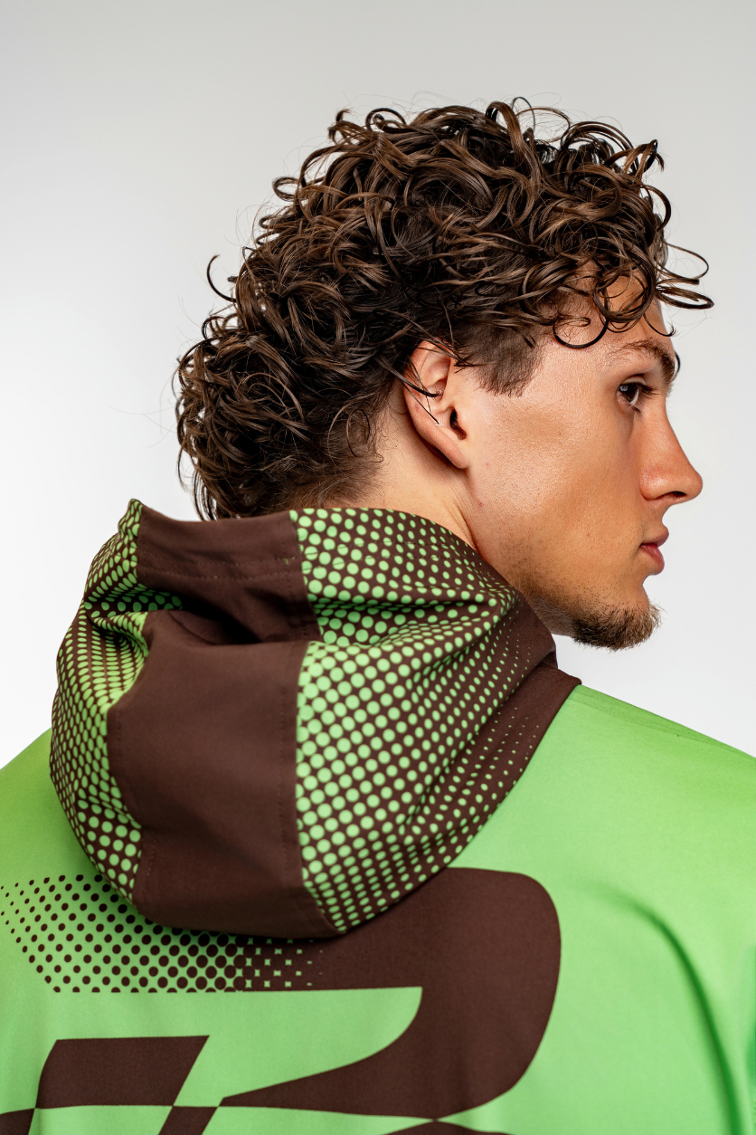 Barosy Tracksuit Vest Brown/green