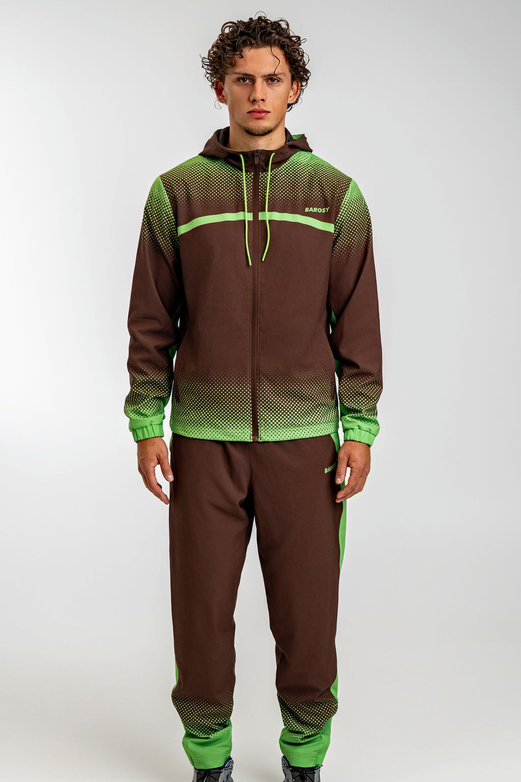 Barosy Tracksuit Brown/green