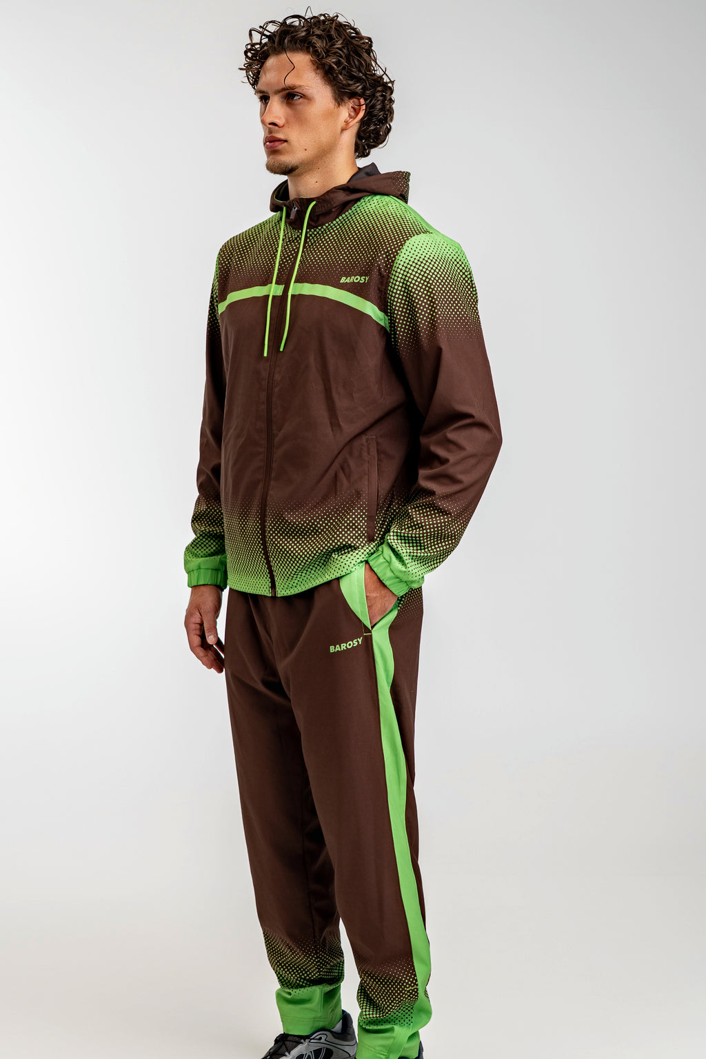 Barosy Tracksuit Brown/green
